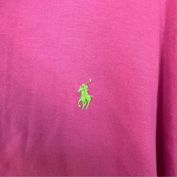 Polo by Ralph Lauren Men's Short Sleeve Purple Button Up Cotton Polo Sz XXL GUC - Picture 6 of 7